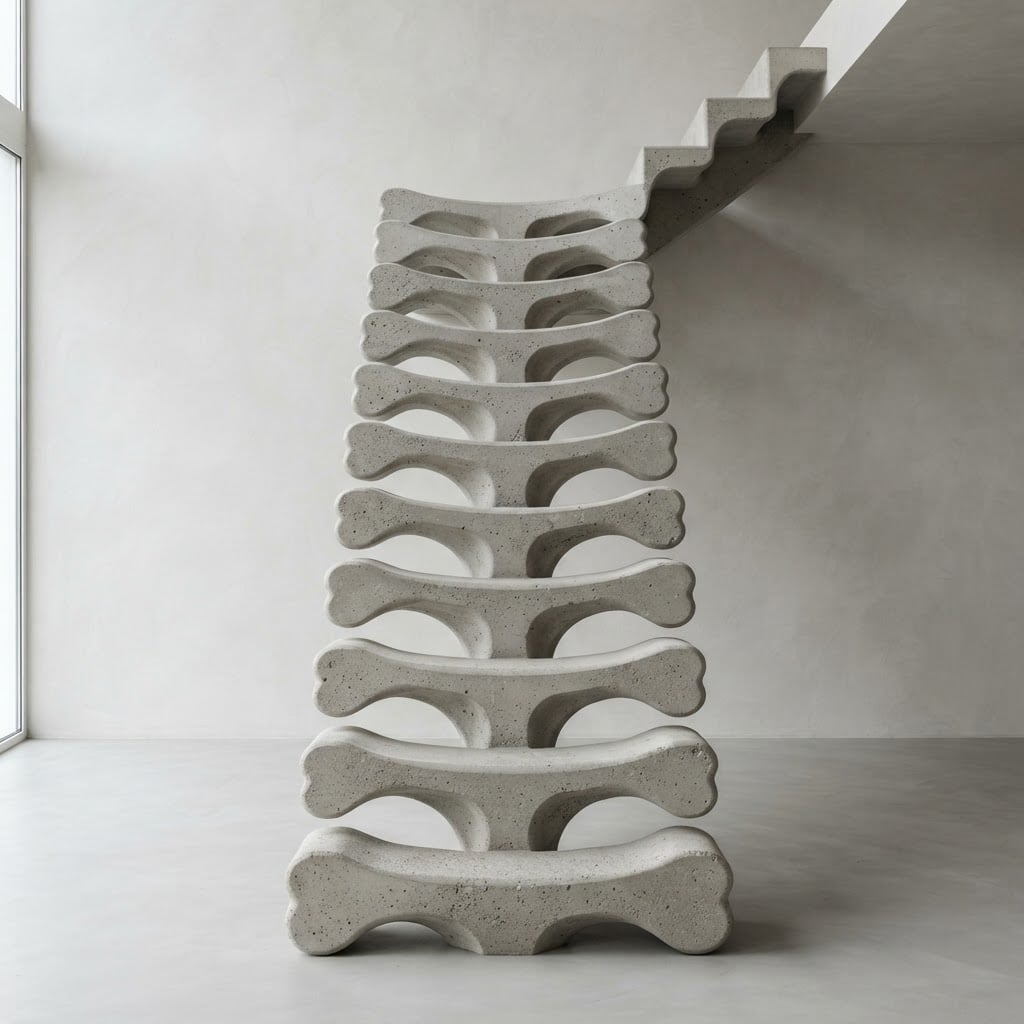 Unique Concrete Builders Bone Steps on a staircase by Unique Concrete Builders Kenya